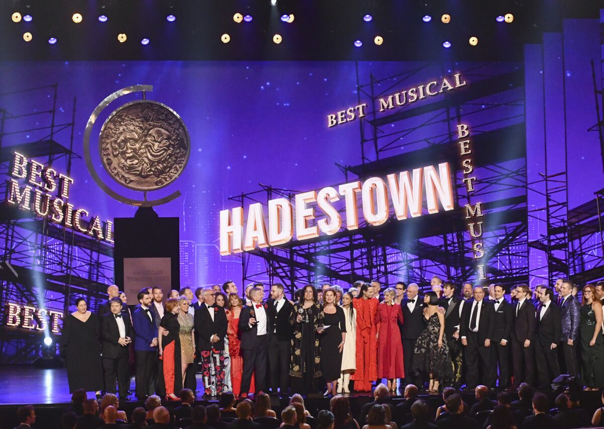 'Hadestown' se adelanta al resto en Broadway San Diego UnionTribune