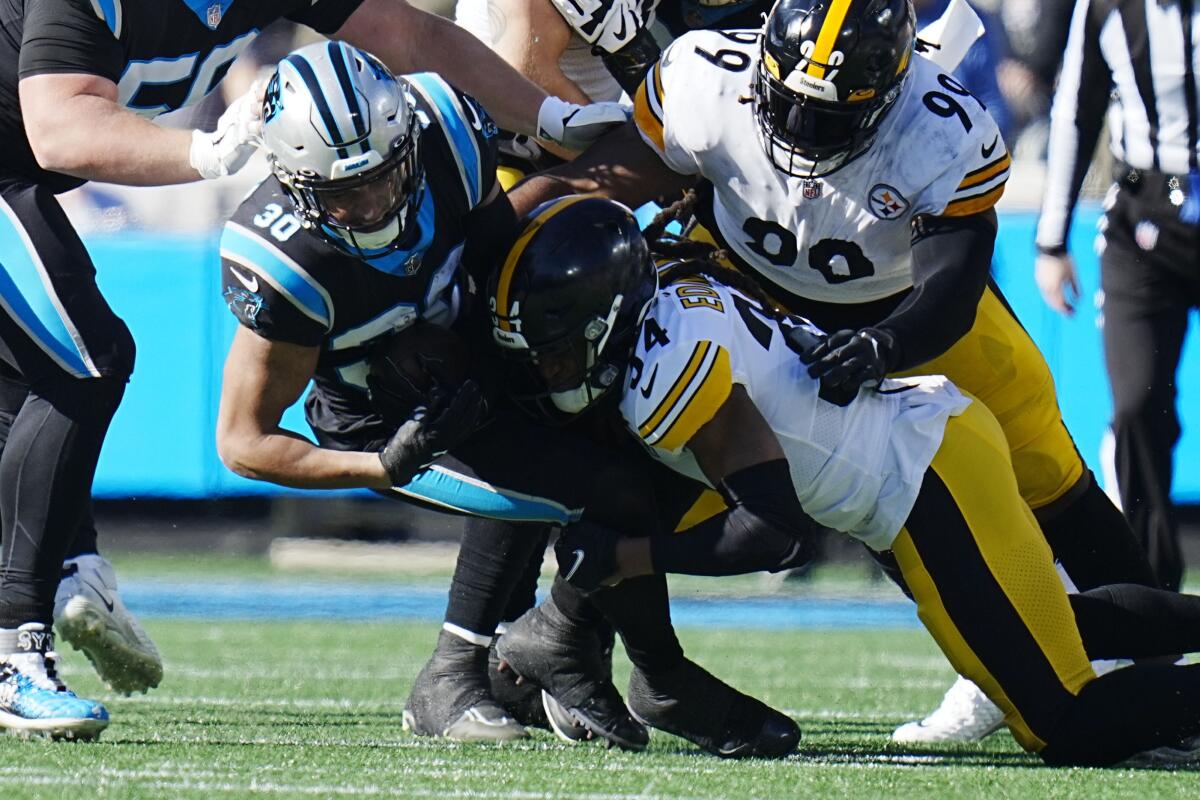 Panthers' identity stolen by Steelers' D in 24-16 defeat - The San Diego  Union-Tribune