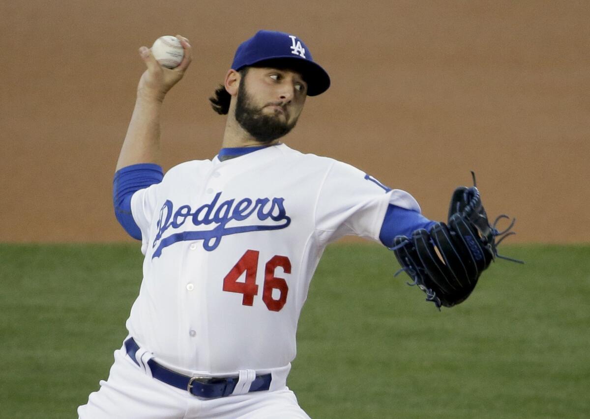 Mike Bolsinger impressed Dodgers Manager Don Mattingly on Tuesday night against Miami.