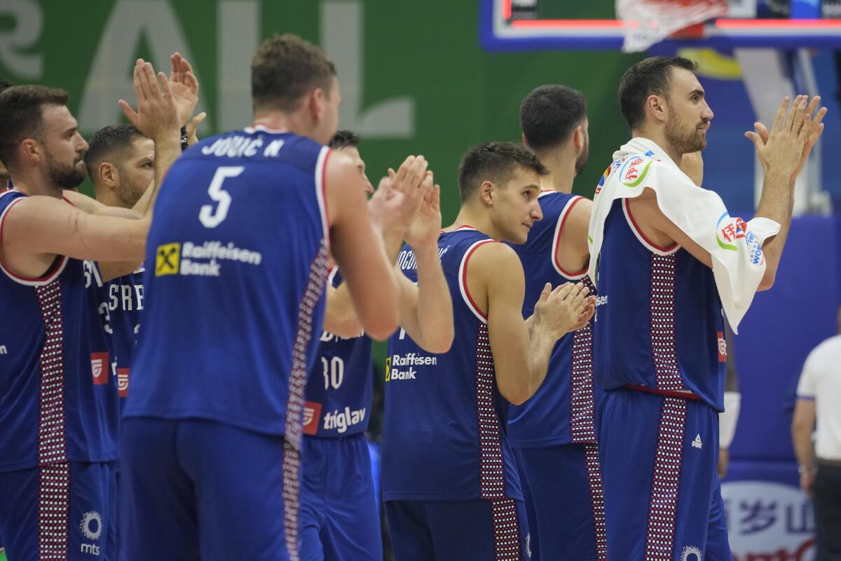 National basketball team of Serbia