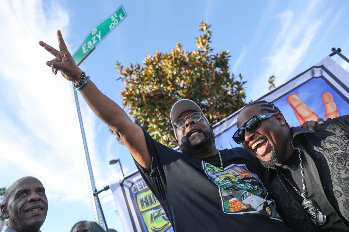Compton celebrates rapper and trailblazer Eazy-E with new street - Los ...