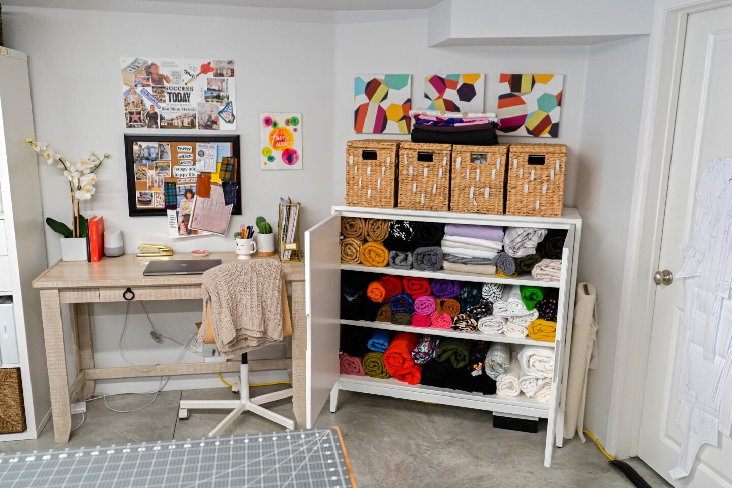 From her sunny home studio in Glendale, Mimi G is building an online sewing empire, one stitch at a time.