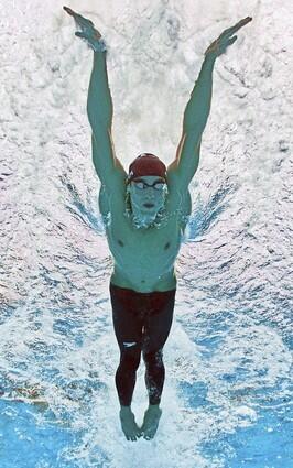 U.S. swimmer Michael Phelps