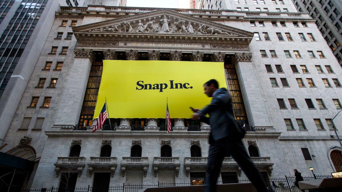 Snap Inc.'s stock took a hit Wednesday, but analysts believe it has time to recover.