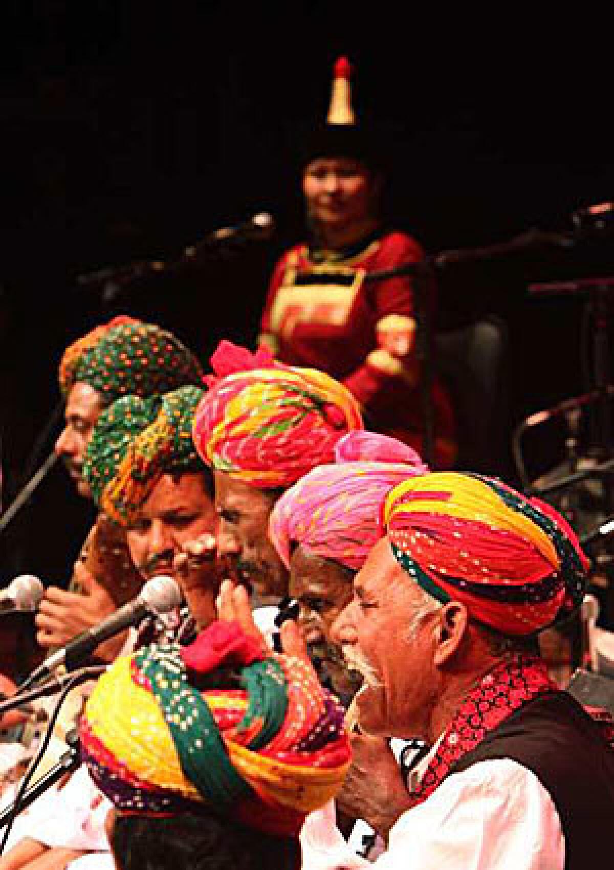 FESTIVAL: Rupayan performs during the opening concert of the World Festival of Sacred Music at UCLA's Royce Hall.