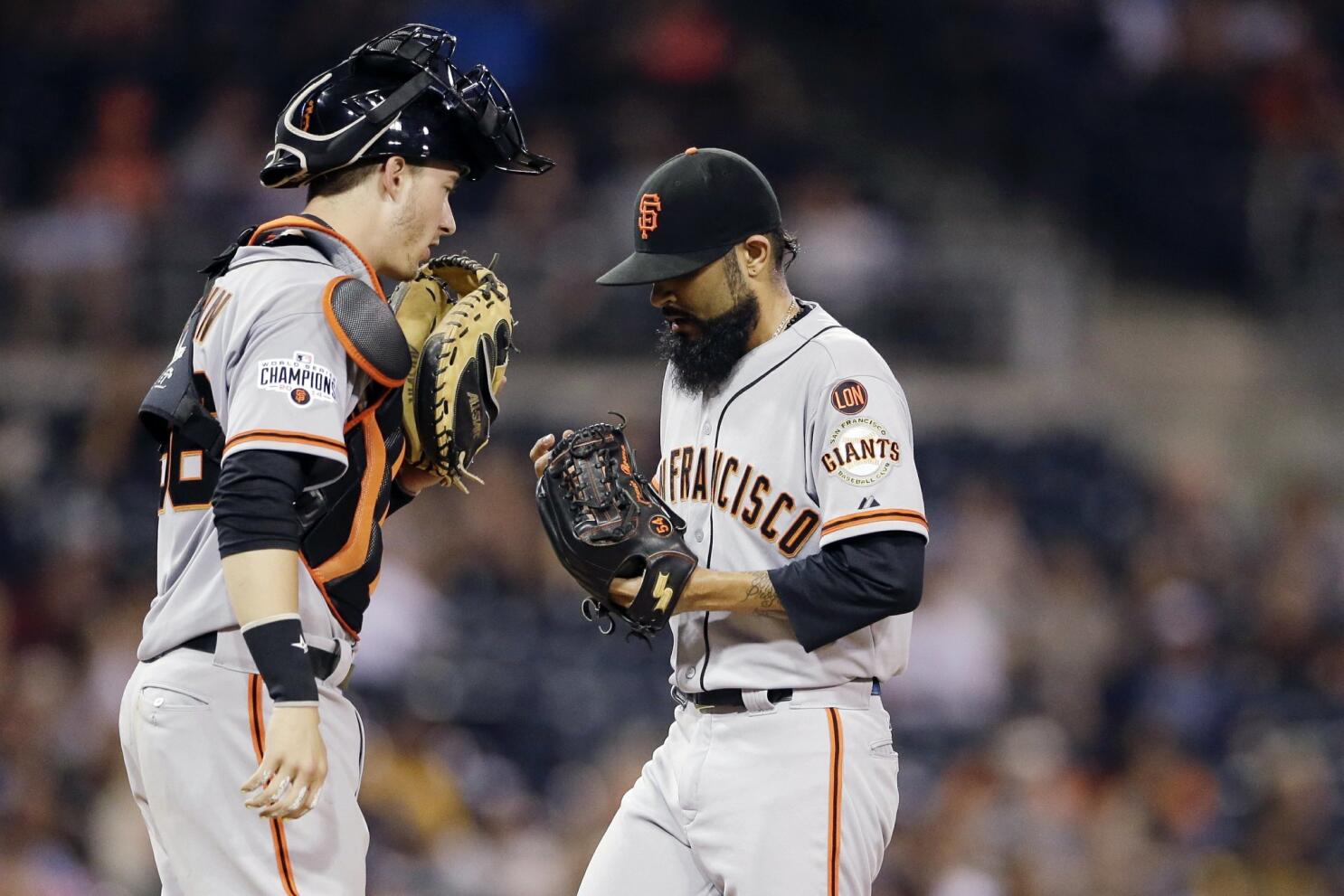 Jake Peavy pitches Giants to 9-1 win against Padres