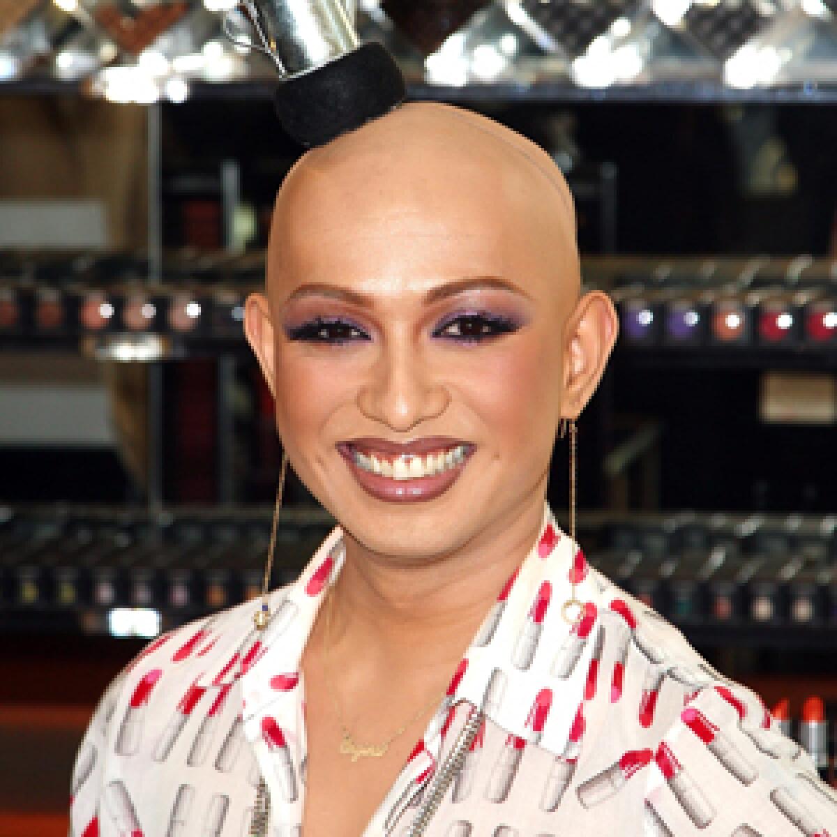 JAUNTY: RuPaul is two-thirds through the run of Drag Race on Logo, but previous episodes are on the website. The show's contestant Ongina is pictured.