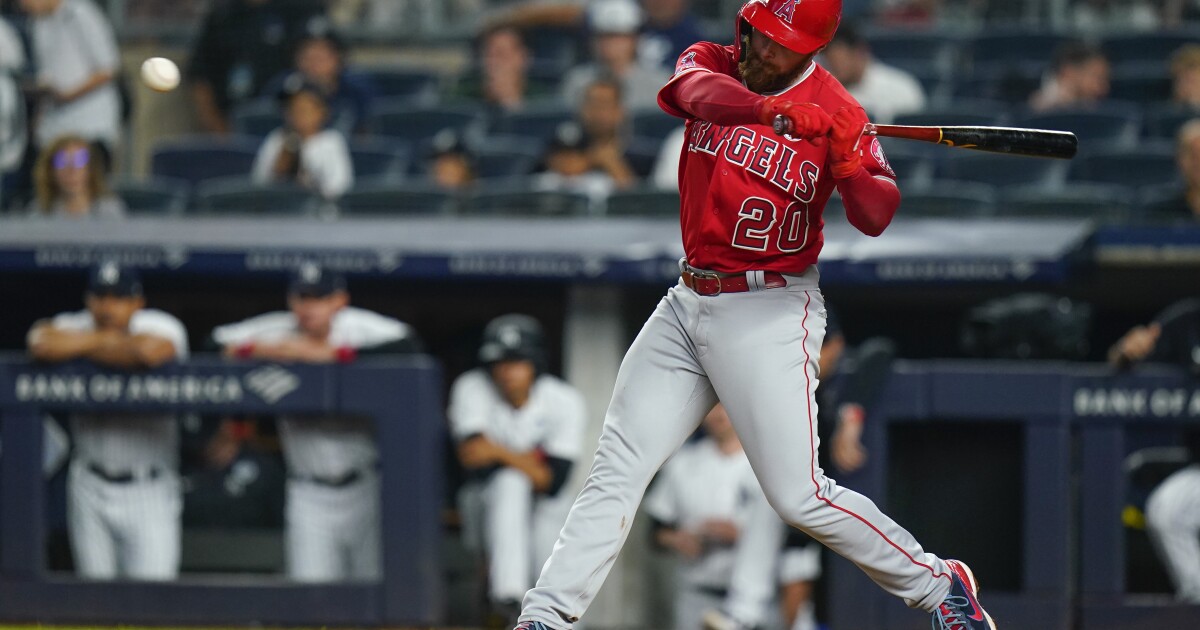 Angels avoid being no-hit by Jameson Taillon but are swept by Yankees