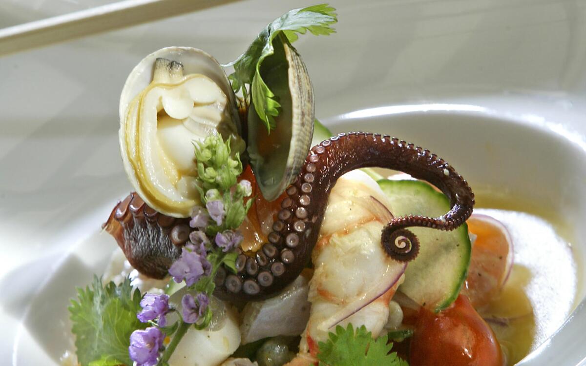 seafood octopus