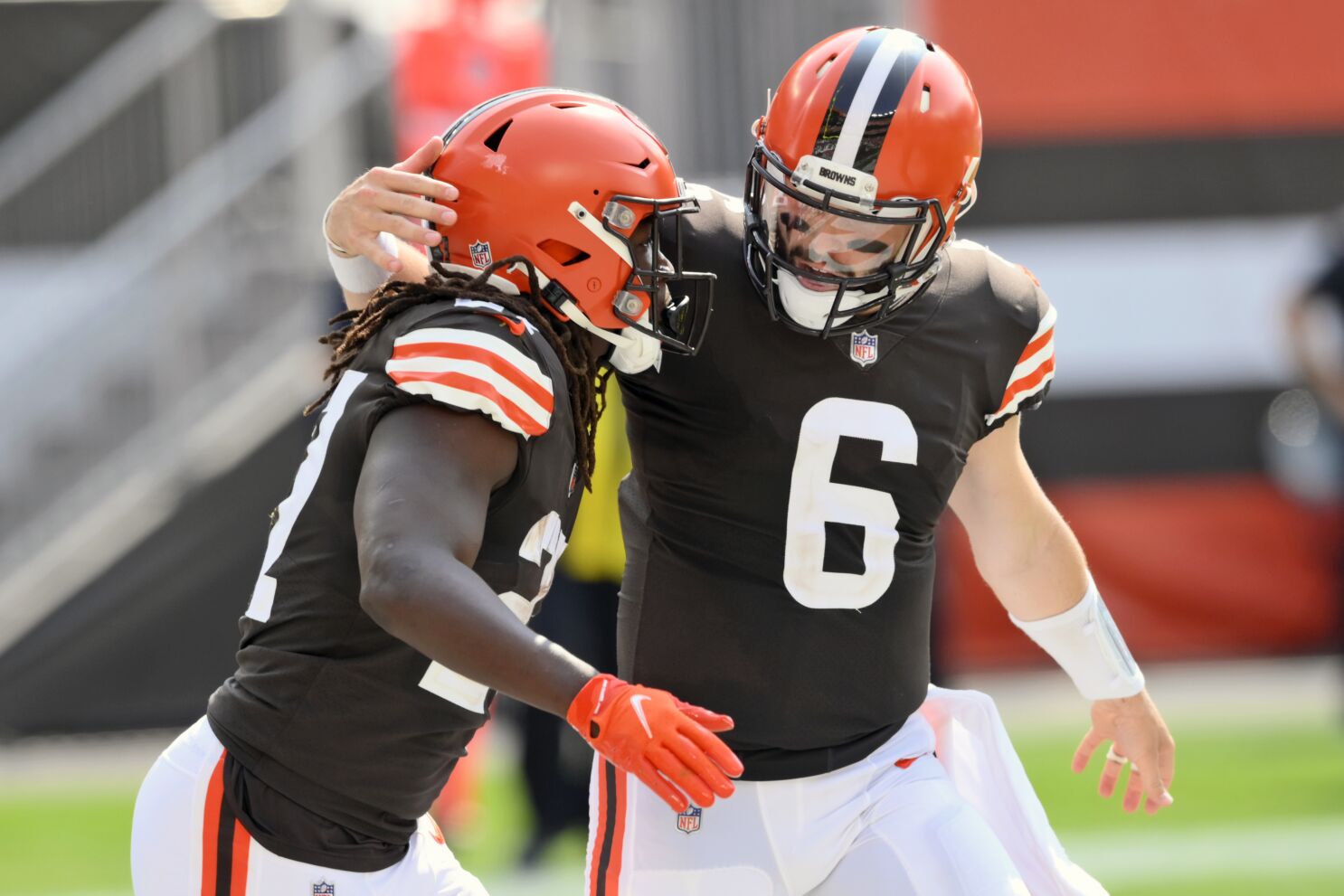 Mayfield leads Browns to first winning record since 2014 - The San Diego  Union-Tribune