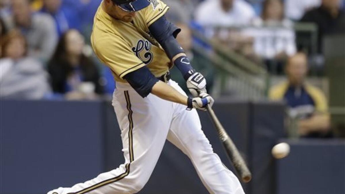 BREWERS: Jonathan Lucroy making progress on recovery from hamstring strain