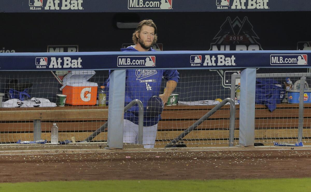 Clayton Kershaw could be a lonely figure in the rotation next season.