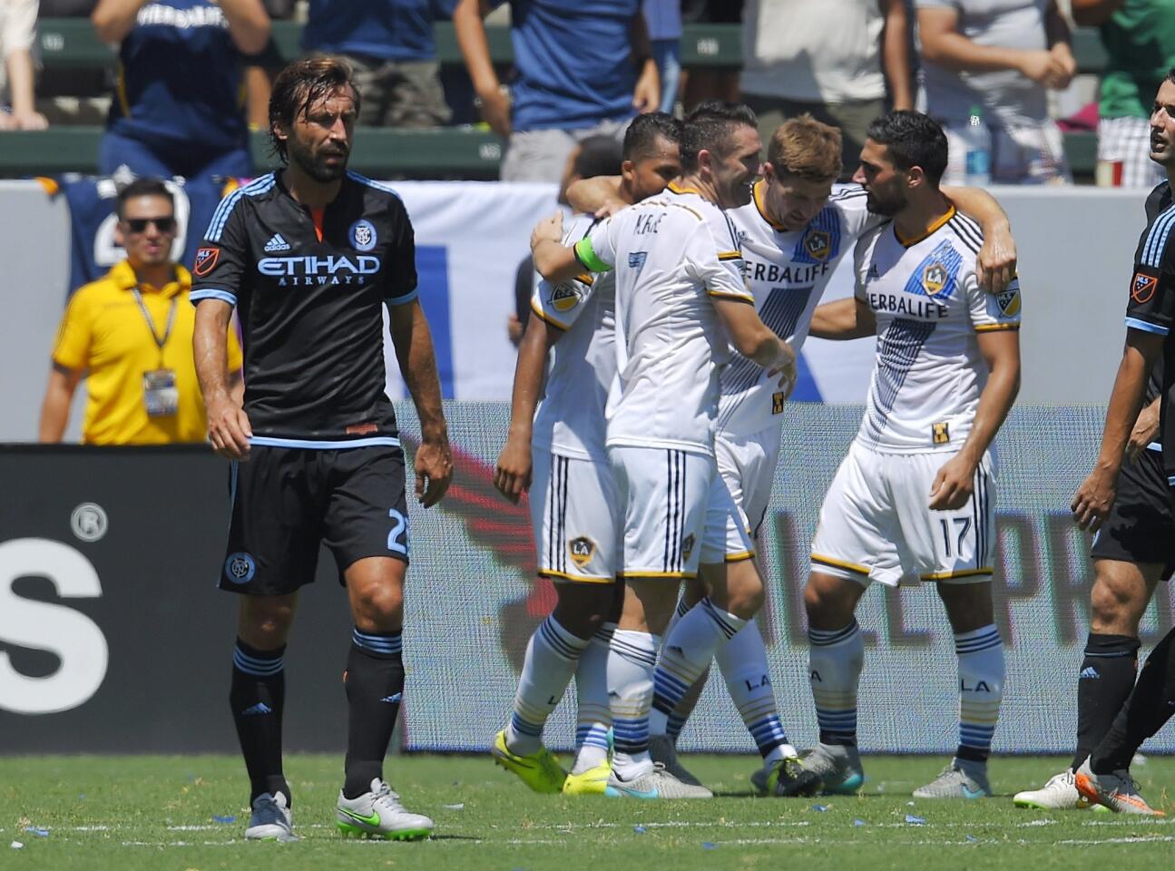 Sebastian Lletget, Andrea Pirlo