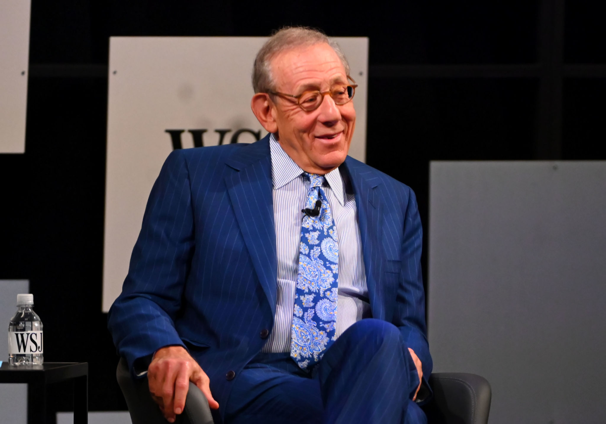 Miami Dolphins owner Stephen M. Ross attends at conference.