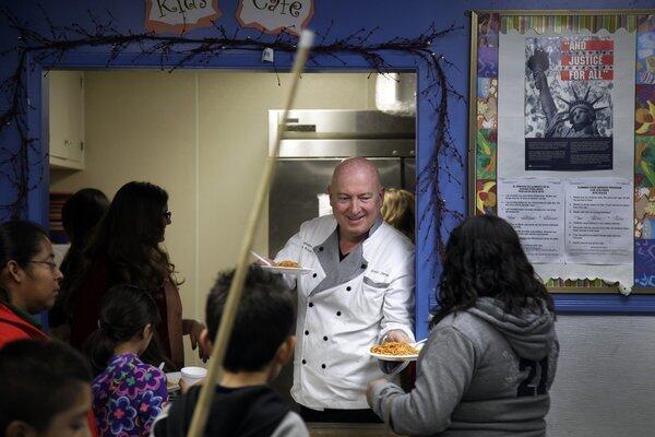 Bruno Serato cooks pasta at his Anaheim White House restaurant and delivers it to two area Boys and Girls Clubs, feeding between 150 and 200 people.