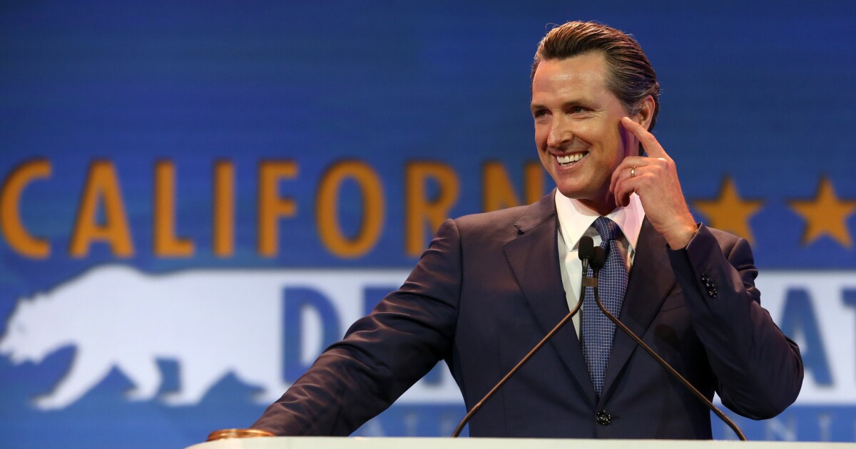 Image result for newsom 2017