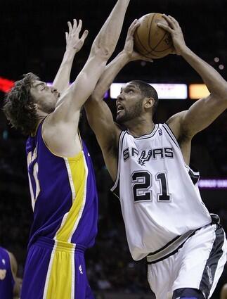 Tim Duncan, Pau Gasol