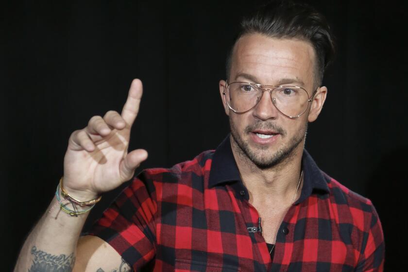 Carl Lentz, a pastor who ministers to thousands at his Hillsong Church in New York, in a 2017 interview
