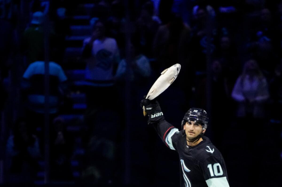 Kraken left out of NHL All-Star Game amid Matty Beniers injury