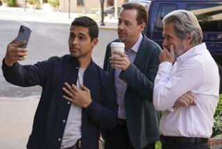 Wilmer Valderrama, left, Sean Murray, and Gary Cole in "NCIS" on CBS.