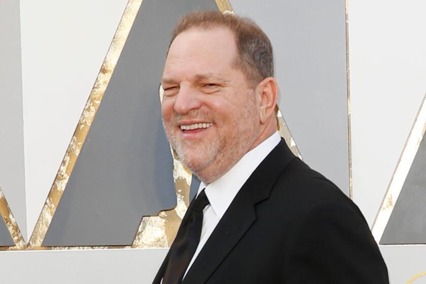 HOLLYWOOD, CA  February 28, 2016 Harvey Weinstein during the arrivals at the 88th Academy Awards on Sunday, February 28, 2016 at the Dolby Theatre at Hollywood & Highland Center in Hollywood, CA. (Jay L. Clendenin / Los Angeles Times)
