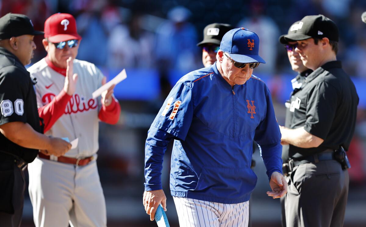 Buck Showalter fired as New York Mets manager - The San Diego Union-Tribune