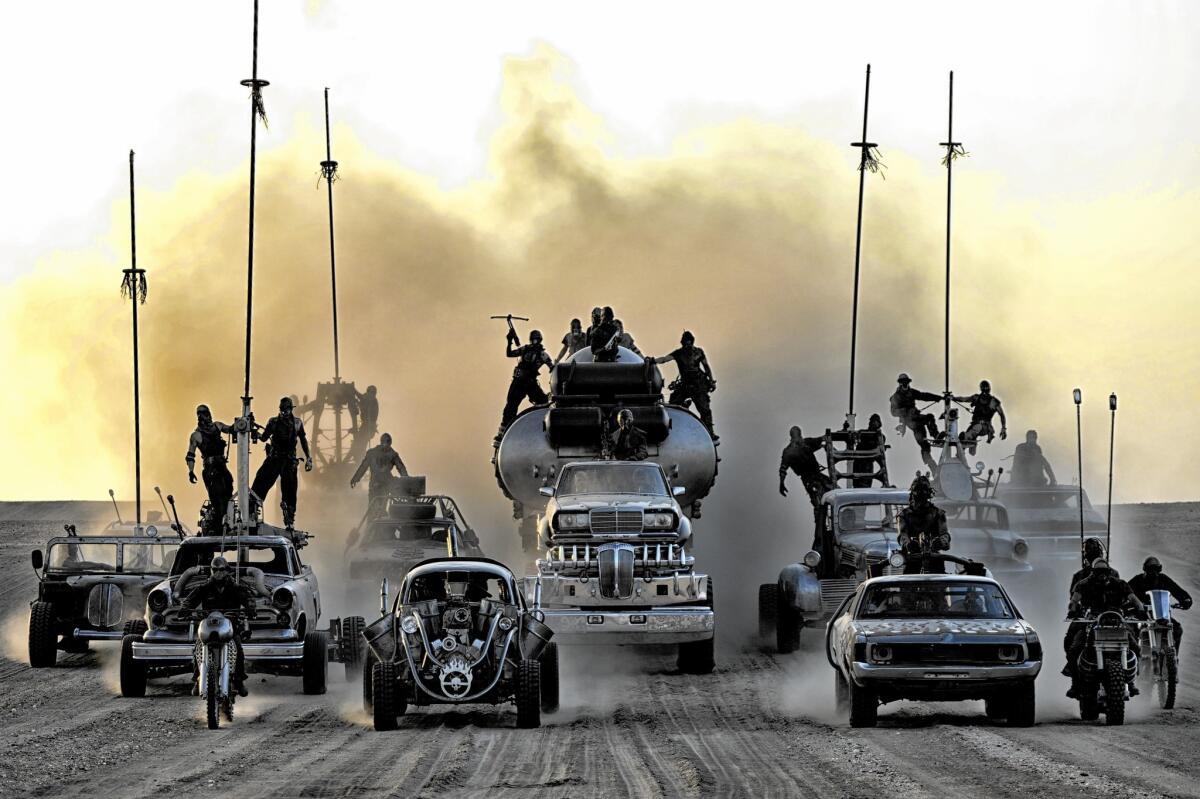 A scene from "Mad Max: Fury Road."