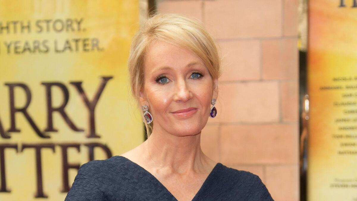 J.K. Rowling; Forbes estimates she earned $95 million last year.