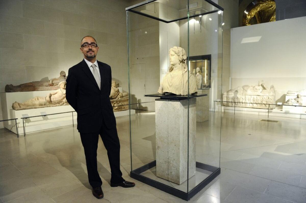 Jean-Luc Martinez has been named the new director of the Louvre Museum in Paris.