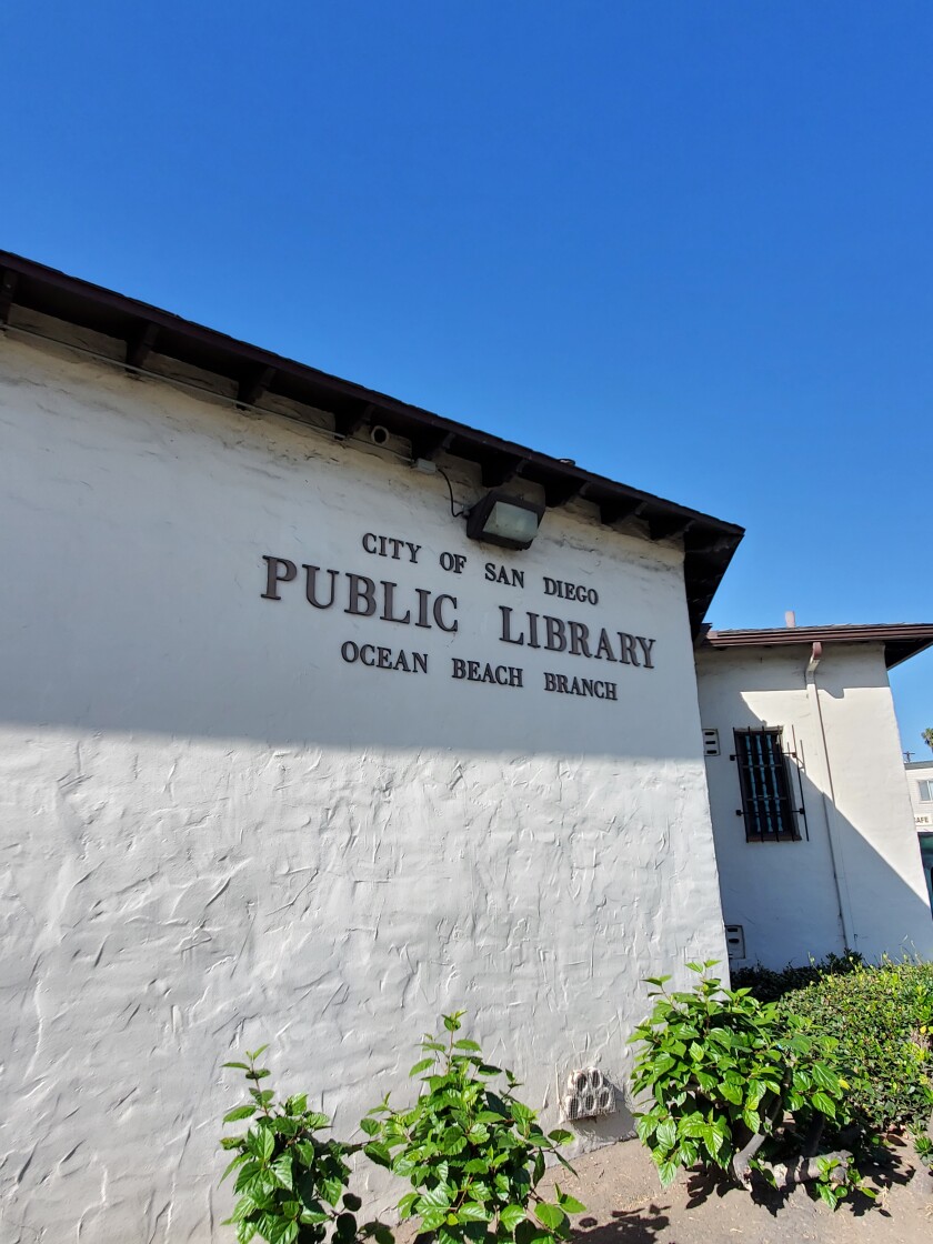 The Ocean Beach Library was built at its current spot in 1928 and was expanded to its present size in 1962.