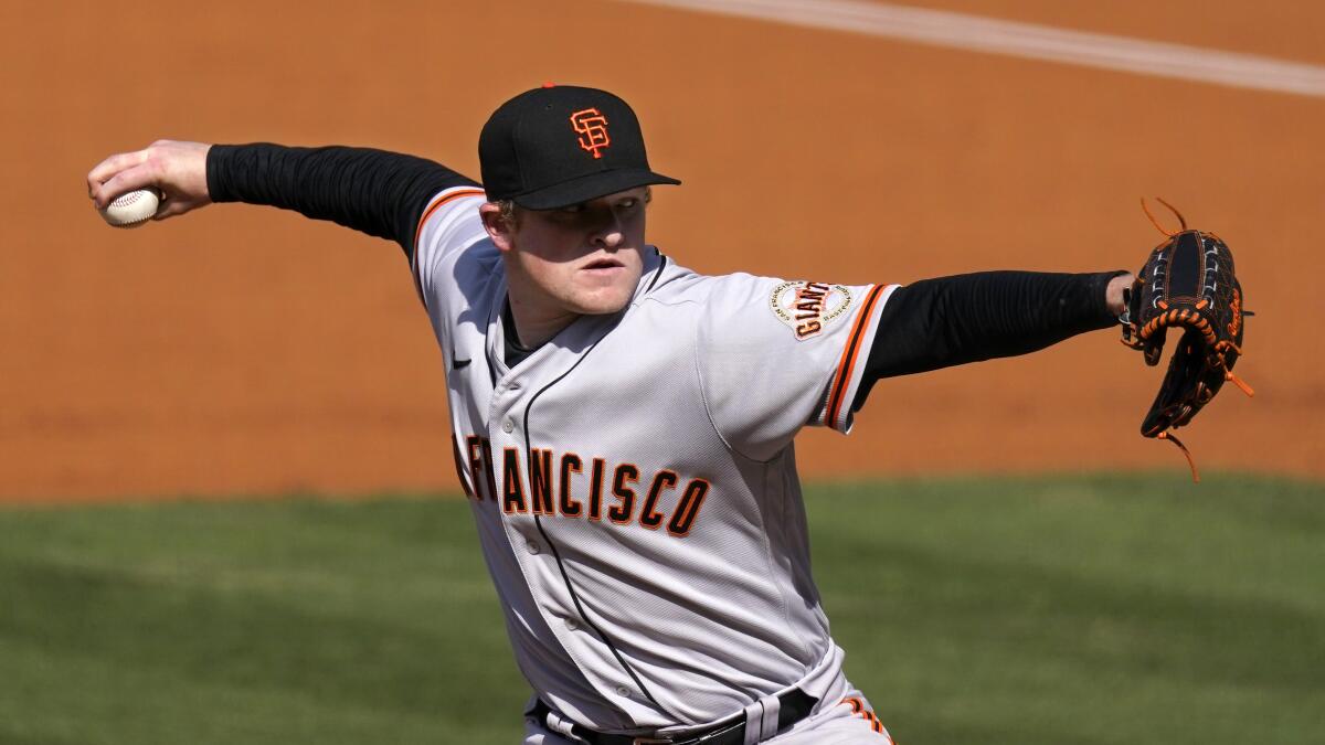 MLB final: Giants secure sweep of Dodgers behind solid Webb and