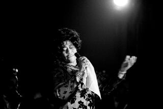 Ella Fitzgerald performs at the Empire Room at the Waldorf Astoria Hotel in New York City in 1971.