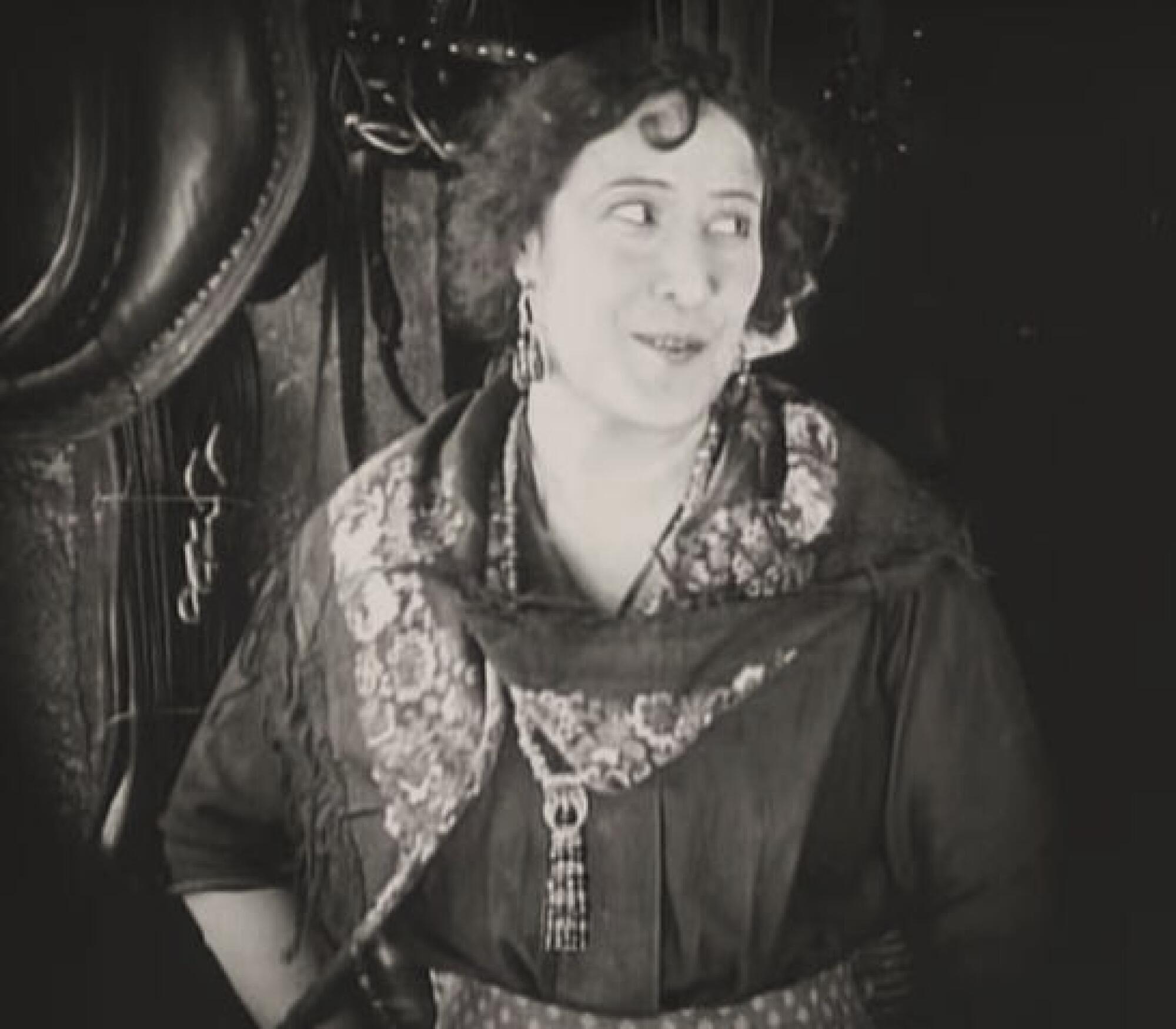 Actress Rosita Marstini.