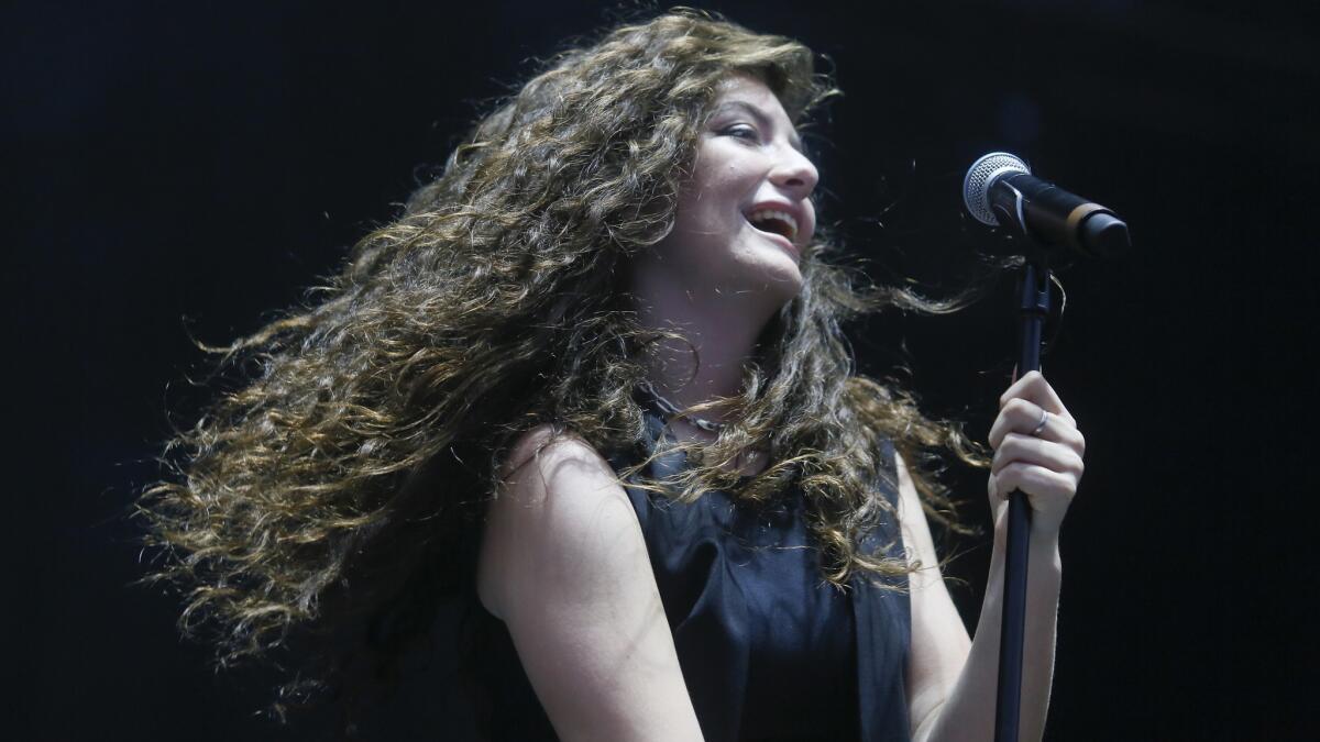 Lorde's 'Royals' song banned in San Francisco (for now)