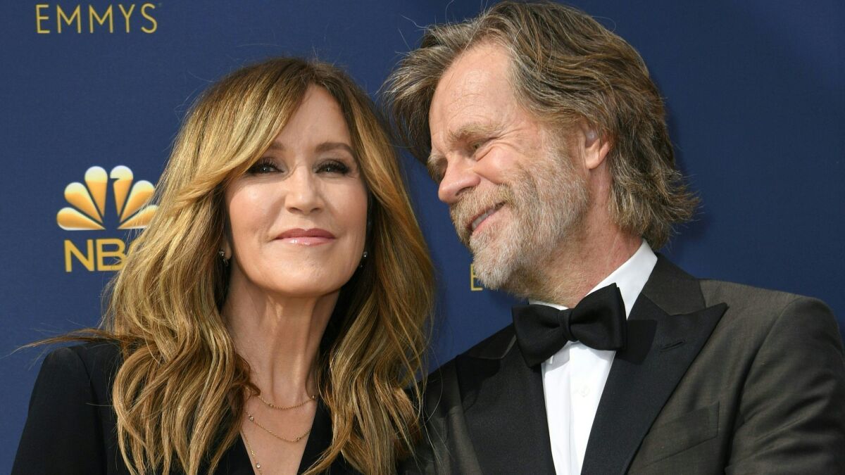 Felicity Huffman and William H. Macy.