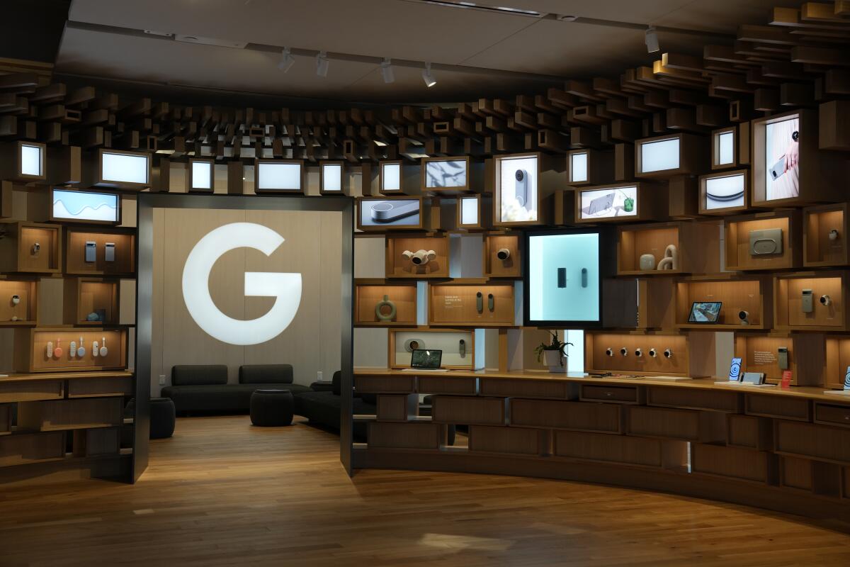 Google Store at the Google Visitor Experience 