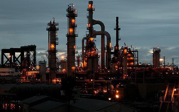 Valero Energy Corp.'s Wilmington refinery would be hard-pressed to reduce its carbon intensity, company officials say. Valero is the main funder of Proposition 23, a ballot initiative that would suspend California's global warming law.