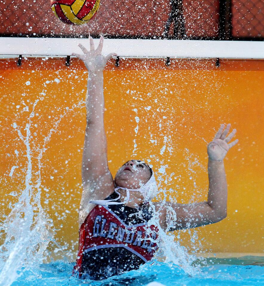 Photo Gallery: Glendale vs. Pasadena league girls water polo