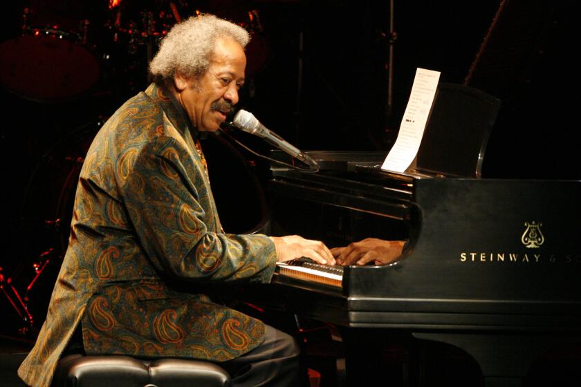 Allen Toussaint performs at UCLA's Royce Hall on March 6, 2010.