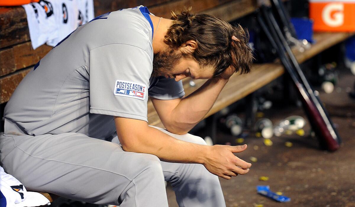 Clayton Kershaw and the Dodgers could have used some bullpen help in the playoffs.