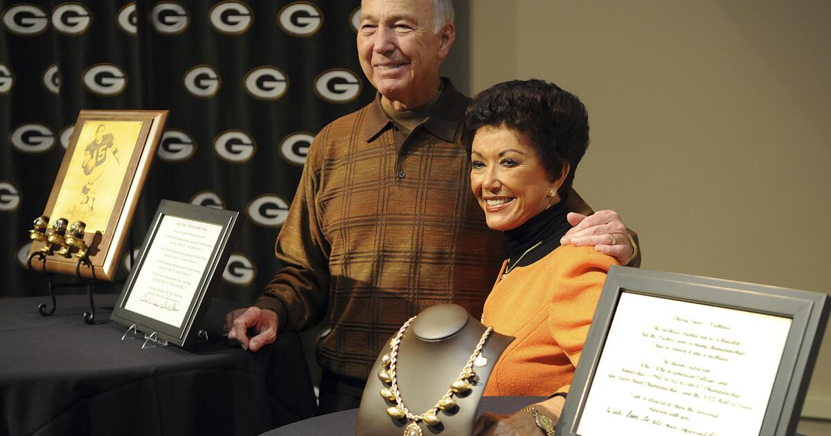 Cherry Starr, philanthropist wife of the late Green Bay Packers