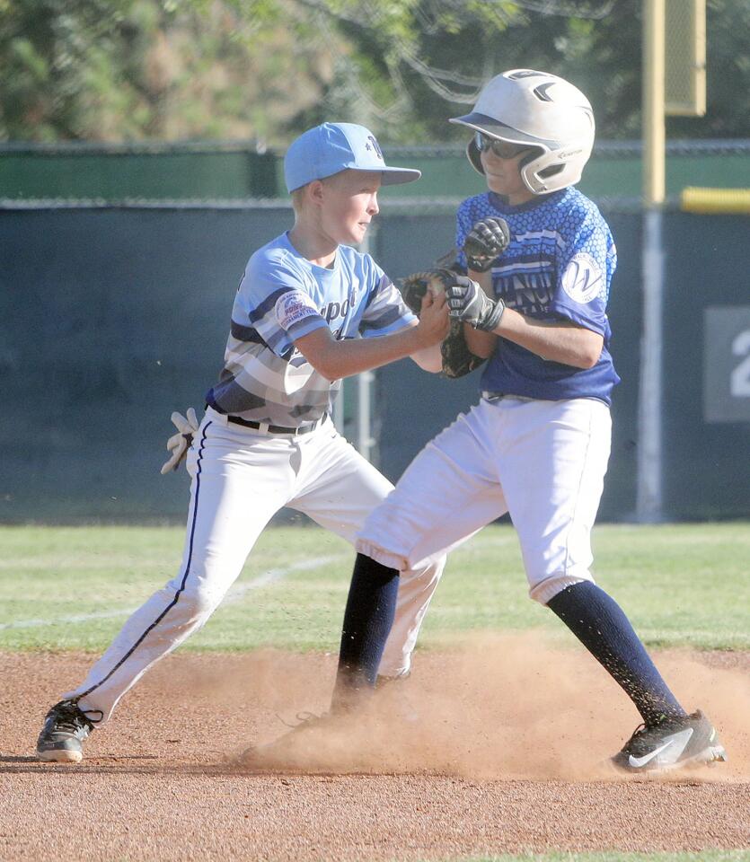 Photo Gallery: Newport Beach PONY Bronco 11-and-under West Zone baseball tournament game against Walnut Valley