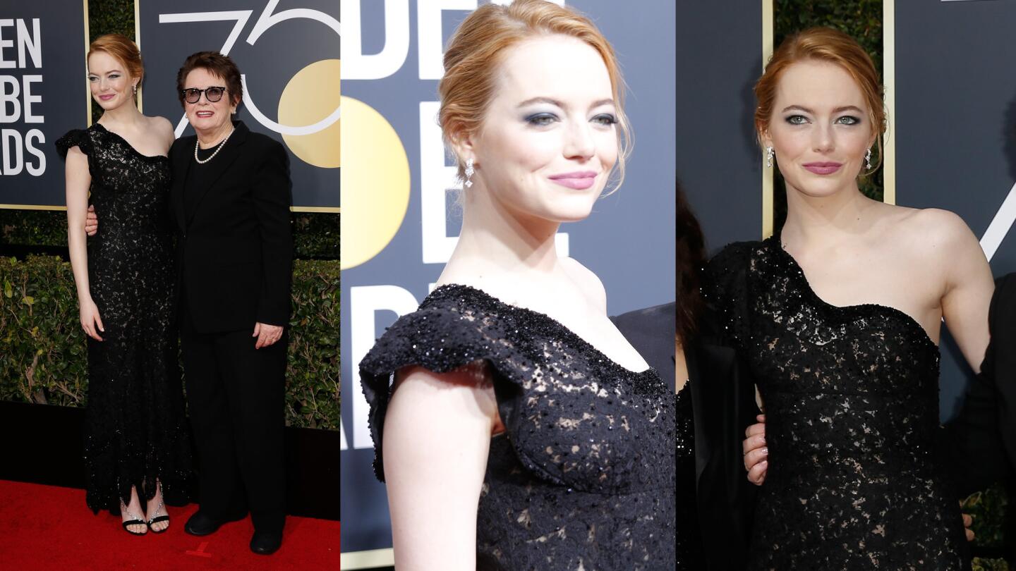 Golden Globes style trends: One-shoulder dresses