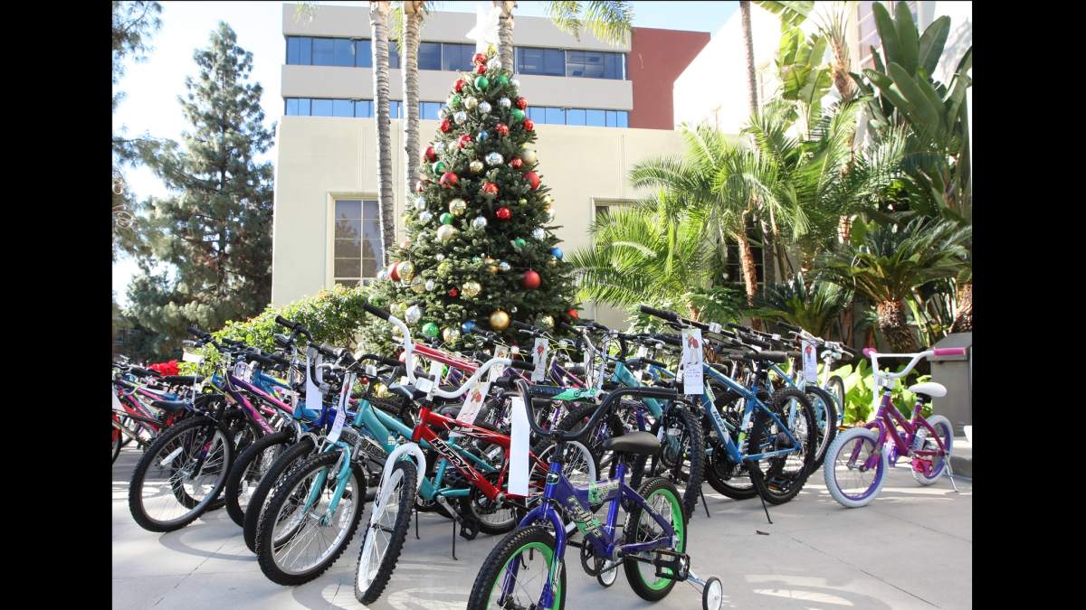 More than 120 bicycles will be donated to local children in need, thanks to a group of volunteers and city employees known as the Burbank Bike Angels.