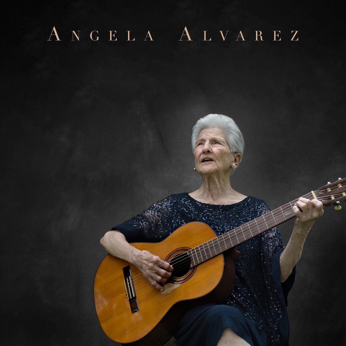 En esta imagen proporcionada por Nana Album LLC el álbum debut homónimo de Ángela Álvarez. 