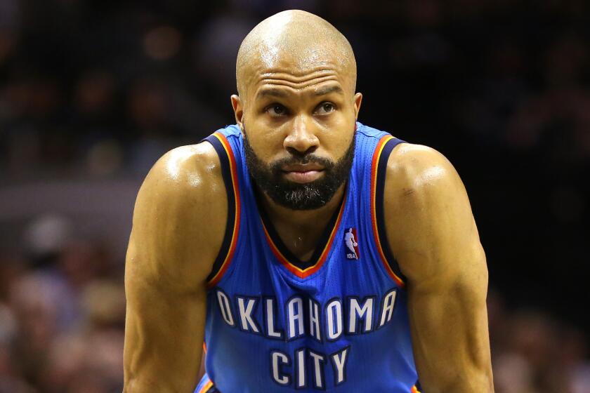 Former Oklahoma City Thunder and Lakers guard Derek Fisher reportedly has agreed to become head coach of the New York Knicks.