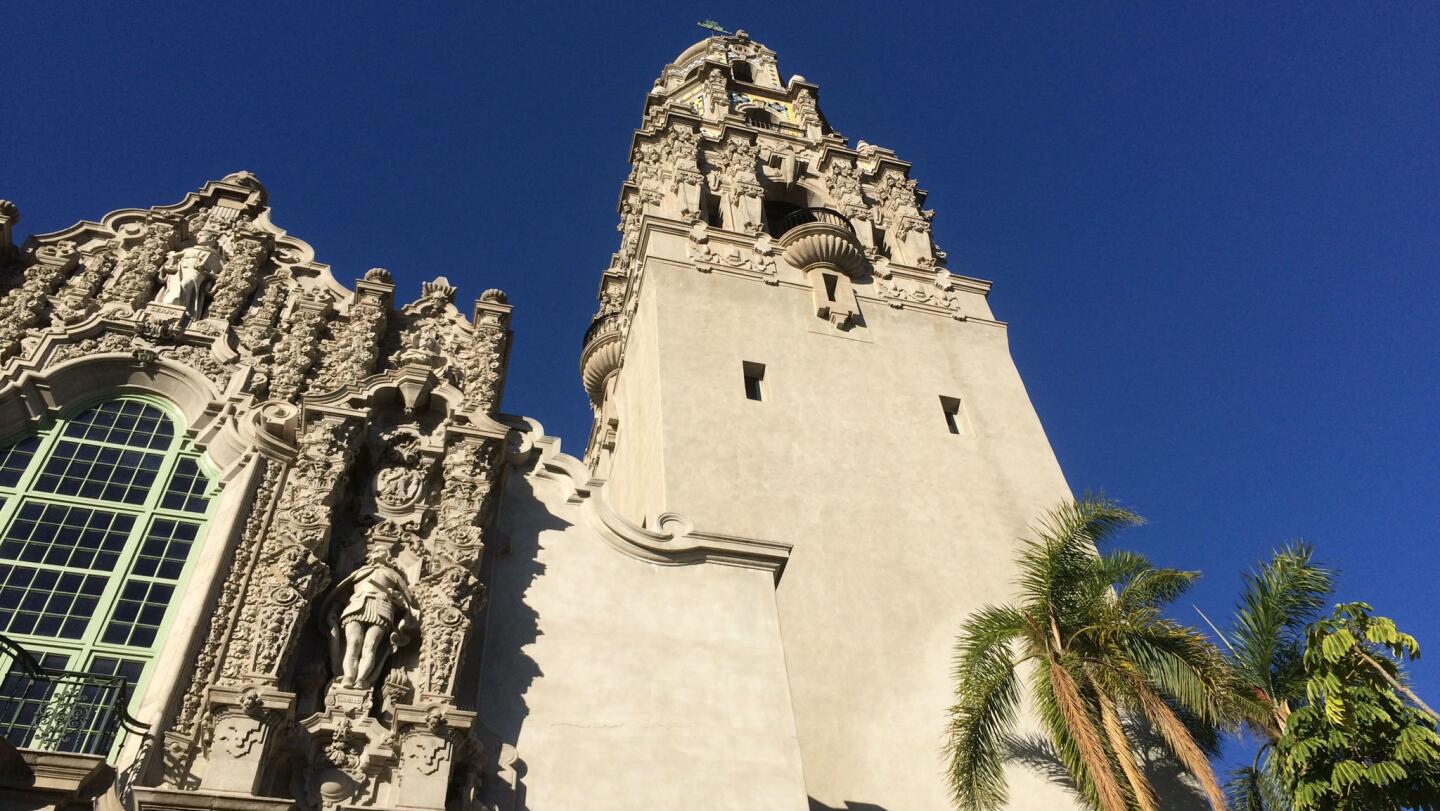 The California Tower in Balboa Park is 100 years old. A stair climb up the tower opened Jan. 1 and is almost sold out for the rest of the month.