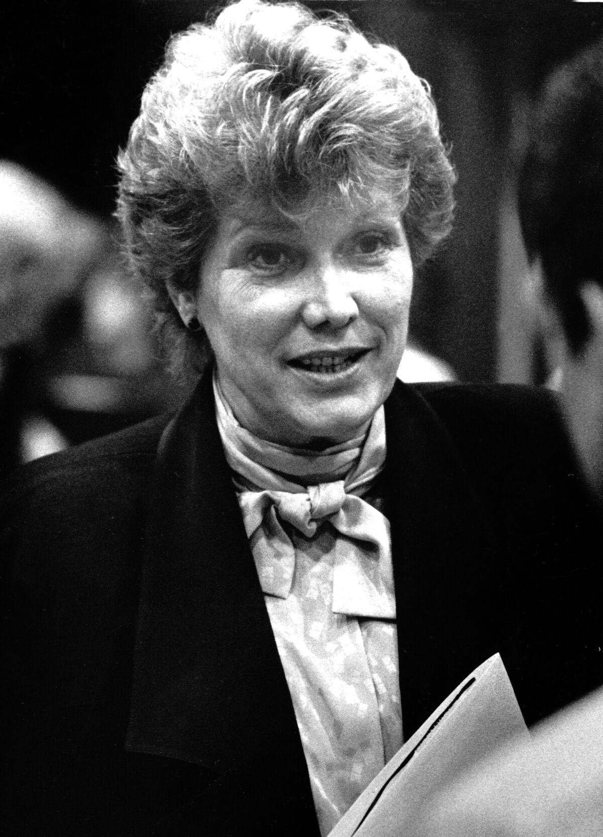 Los Angeles City Councilwoman Joan Milke Flores in 1987.