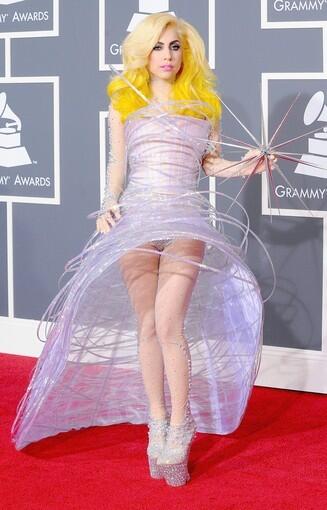Lady Gaga at the GRAMMY Awards at the Staples Center in Los Angeles