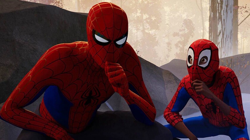 "Spider-Man: Into the Spider-Verse" edges out Pixar's "Incredibles 2" in an awards poll.